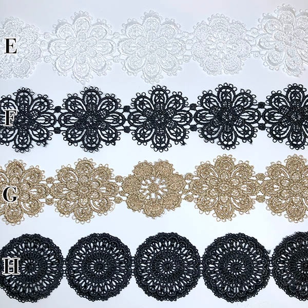 5cm×10個  業界最安値 フラワーモチーフレースリボン ケミカルレース レーストリムお花モチーフレース 推しぬい材料 シューズチャームパーツ アクセサリーパーツ パーティーオケージョン用ヘアアクセサリー資材 営業日即日発送営業日即日発送 