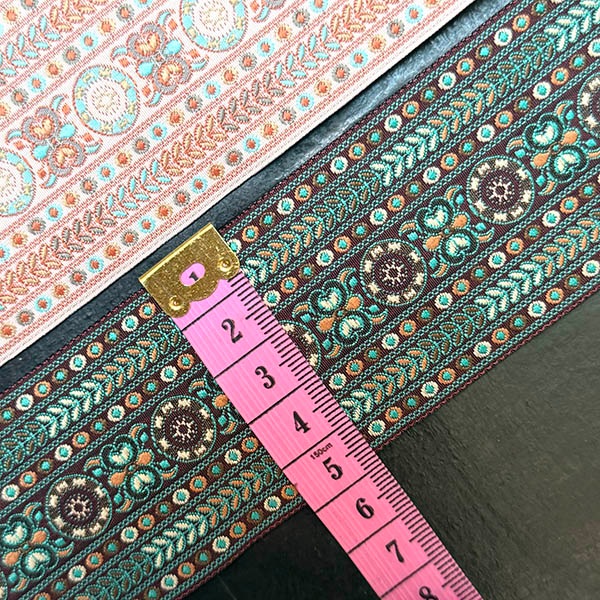 5cm幅前後 在庫少ポルトガルアンティーク太幅チロルテープ レトロチロリアンテープ チロリアンテープ ヨーロッパ手芸用品 ヴィンテージリボン販売 営業日即日発送