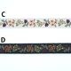 2cm幅 細幅手芸用テープフラワーリボン 花柄ジャガード織りテープ 2cm幅 1m単位販売 刺繍風 チロリアンテープ 北欧風 フラワーリボン ハンドメイド 手芸 バッグ装飾 ポーチ 洋裁 衣装 DIY ナチュラル カット販売 花柄刺繍チロリアンテープ ばらモチーフチロルテープ リボンブレード チスマホショルダーストラップ 猫首輪作り資材 営業日即日発送 [ワールデザインbistarai]