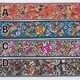 3cm幅 なめらかリボン 花と鳥の刺繍チロリアンテープ 細幅インド刺繍リボンブレード 花柄手芸用テープ カメラチェーン ショルダーストラップ 営業日即日発送 