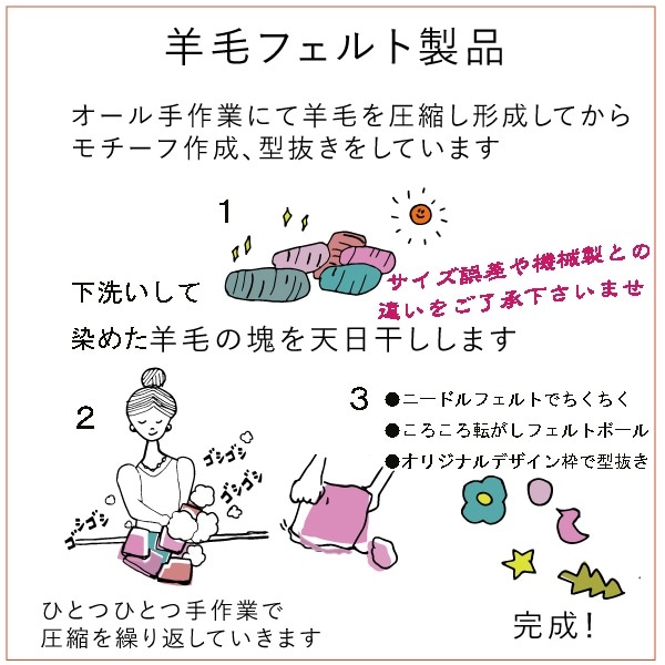 1.5cm 10個 羊毛フェルトボールパーツ小 ネパール製フェアトレード雑貨 カラフルボンボンアクセサリーパーツ 営業日即日発送 