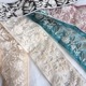 6cm幅 淡色くすみカラーインド刺繍リボン メッシュチュールリボン ハンドメイドヘアアクセサリーパーツ 花柄リボン 営業日即日発送 [ワールデザインbistarai]