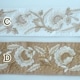 5.5cm幅 ゴールド金糸 花柄ボタニカル柄インド刺繍リボン フラワー刺繍テープ 手芸用リボン 営業日即日発送 [ワールデザインbistarai]