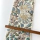 8cm幅 鳥と花柄スパンコール刺繍リボン 幅広インドリボン 太幅手芸リボン 特大幅刺繍リボン 布リボンブレード チロリアンテープ がま口作り 刺繍ポーチ資材 営業日即日発送[ワールデザインbistarai]