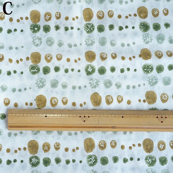 107cm×176cm インド綿100%ブロックプリント GOTSオーガニックコットン オリジナルカーテン 鳥 花柄 ドット柄 子供部屋 リビング 寝室 サイズ調節可能 フリーサイズカーテン  営業日即日発送