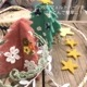 10cm 5枚羊毛フェルトツリー型無地フェルトシート クリスマスツリー 飾りつけ 装飾パーツ デコレーション オーナメントパーツ 壁面ウォールアート資材 営業日即日発送 