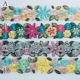 3.5cm幅 縁取りモチーフ刺繍リボン ボタニカル花柄刺繍 インド刺繍リボン 手芸用テープ ショルダーストラップ 営業日即日発送 [ワールデザインbistarai]