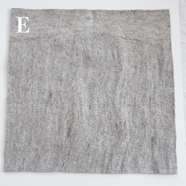 【50×50cm】ウール100％ フェルトシート 特大 羊毛フェルト 厚手 フェルト 生地 カットクロス ハンドメイド 手芸 DIY クラフト バッグ 帽子 インソール マット 工作 営業日即日発送[ワールデザインbistarai]