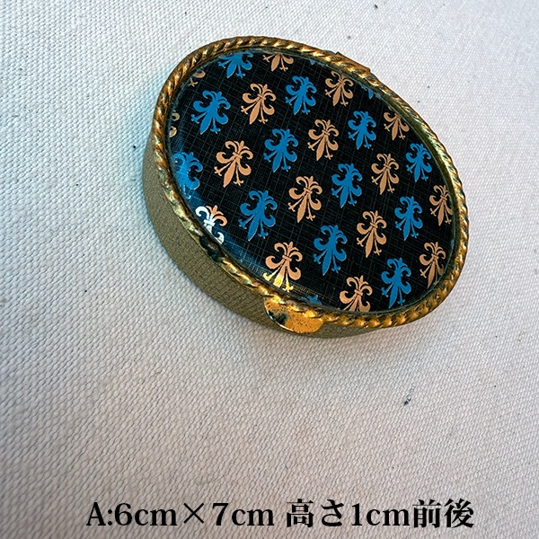 ポルトガル買付 ヨーロッパリモージュボックス ピルケース アンティークアクセサリーケース ヨーロッパアンティーク雑貨 蚤の市買い付け 営業日即日発送[ワールデザインbistarai]