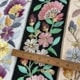 5cm幅 インド刺繍リボン チロリアンテープ 刺繍テープ 幅広 ハンドメイド 手芸 リメイクバッグ ストラップ ショルダー ベルト 刺繍ブレード エスニック ボヘミアン 北欧 韓国風 服飾資材 装飾テープ アパレル資材 衣装 装飾営業日即日発送 [ワールデザインbistarai]