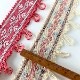 幅いろいろ 幅約2.5cm～5cm フランス アンティーク 刺繍リボン ヴィンテージ ジャガードリボン ヨーロッパ輸入 手芸用テープ ブレードリボン チロリアンテープ 刺繍テープ ハンドメイド素材 リメイク素材 ラッピング 装飾用 手芸材料 フランス雑貨 ヴィンテージリボン 販売 営業日即日発送[ワールデザインbistarai]