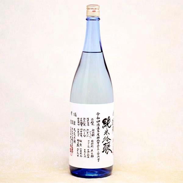 日本酒】悦凱陣 純吟ブルービン無濾過生山田錦60%1.8L（香川・丸尾本店