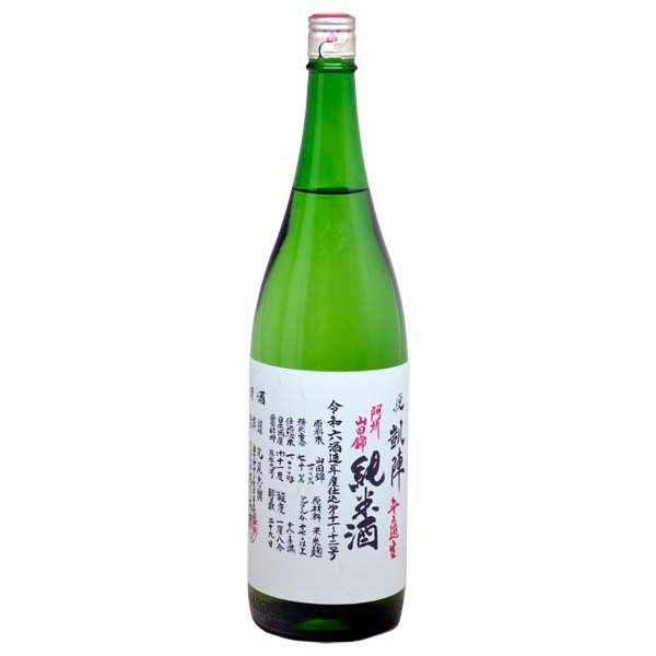 日本酒】悦凱陣 純米阿州山田錦70％無濾過生1.8L（香川・丸尾