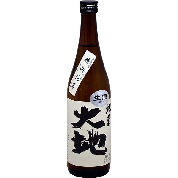 日本酒】旭菊 大地 特別純米無濾過生720ml（福岡・旭菊酒造