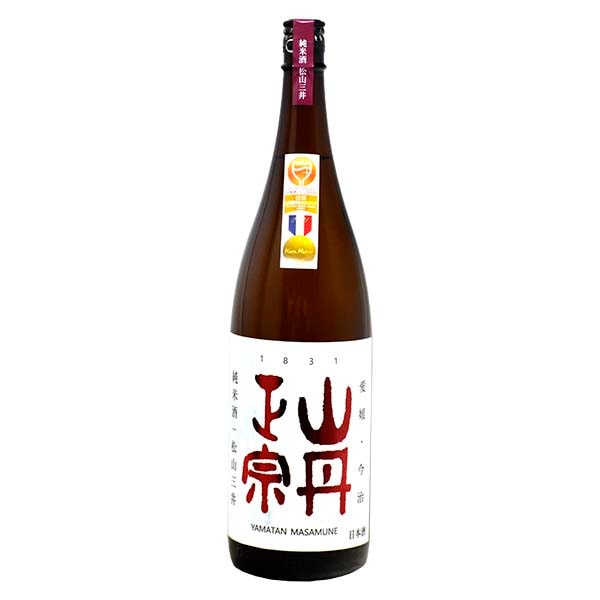 日本酒】山丹正宗 純米酒 松山三井1.8L（愛媛・八木酒造部） | すべて