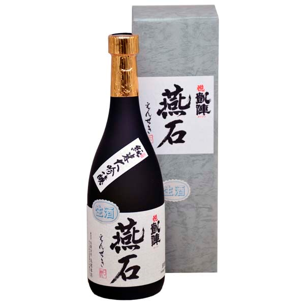 燕石 悦凱陣 純米大吟醸1.8L 手造りの酒 木箱入り 1本 日本酒】悦凱陣 燕石生 純米大吟醸箱入生720ml(香川・丸尾
