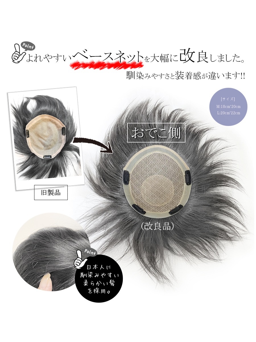 ��� ��ʬ�����å� ���쥤�إ� ���ӥߥå��� ���ܻž夲 ���ʼ� ��15cm ������ �إ��ԡ��� (Men's gray)