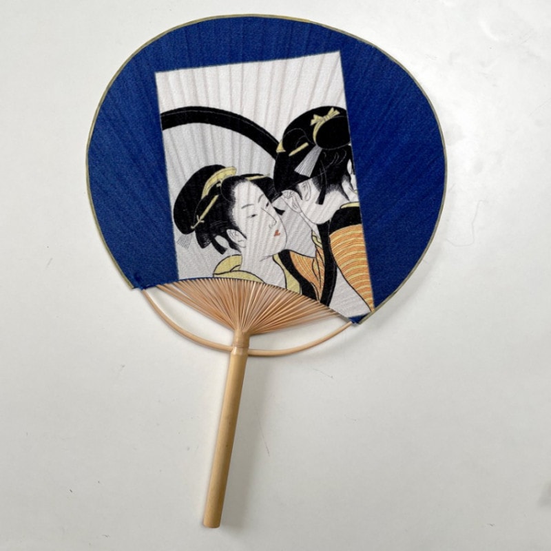 うちわの太田屋】房州うちわ 花ちりめん 虫襖 （浴衣地） | 南房総いい