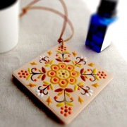 【スペインタイル絵付工房リベーラ】 選べるアロマタイル2個セット