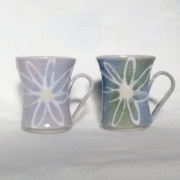 マグカップ2個セットA【やきも乃一慧】
