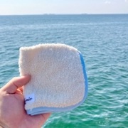 【グロリア株式会社】砂浜ハンカチ