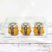 【枇杷倶楽部】極びわゼリー3個 クリアケース