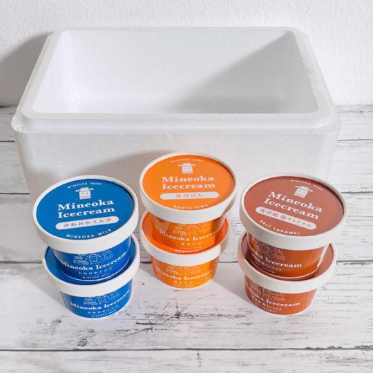 【みねおか工房】みねおかアイスクリーム6個セット