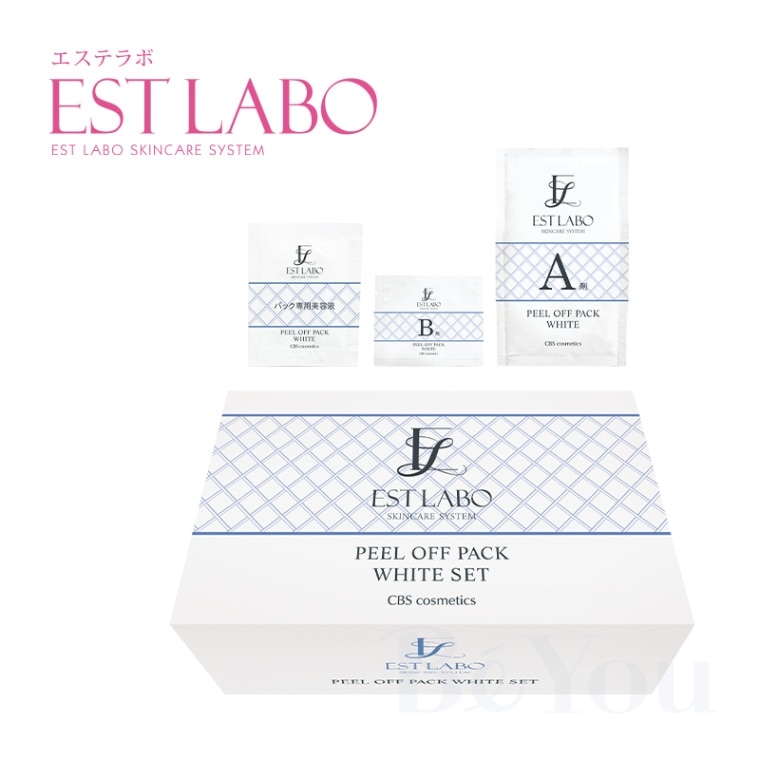 EST LABO(エステラボ) ピールオフパック ホワイトセット 6回分  