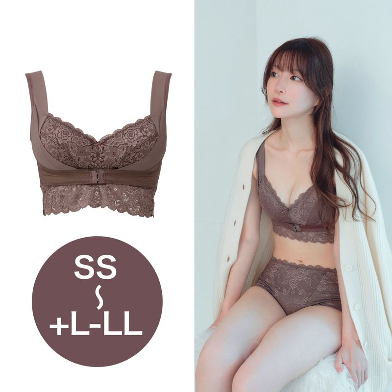 Angellir（アンジェリール） ふんわりルームブラ ココアブラウン