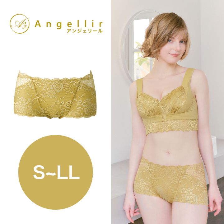 Angellir（アンジェリール）  キュッとふんわりショーツ アンティークゴールド