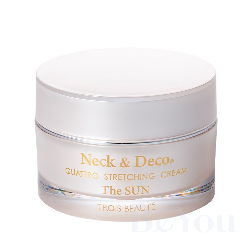 Neck＆Decoクワトロストレッチングクリーム THE SUN デイタイプ 50g