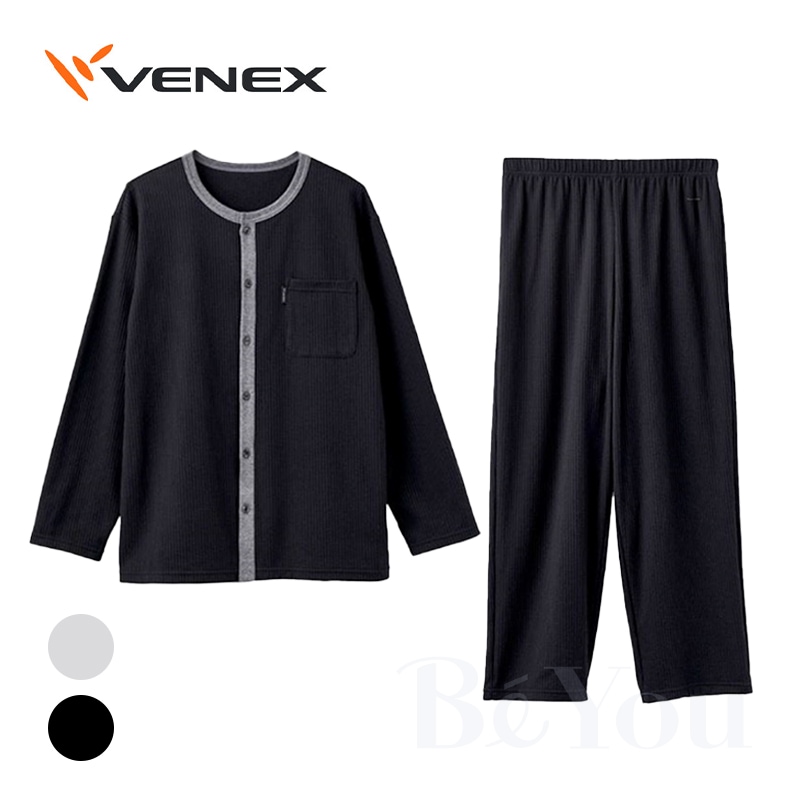 VENEX（ベネクス）  8120 リカバリーパジャマ ニットサッカー メンズ