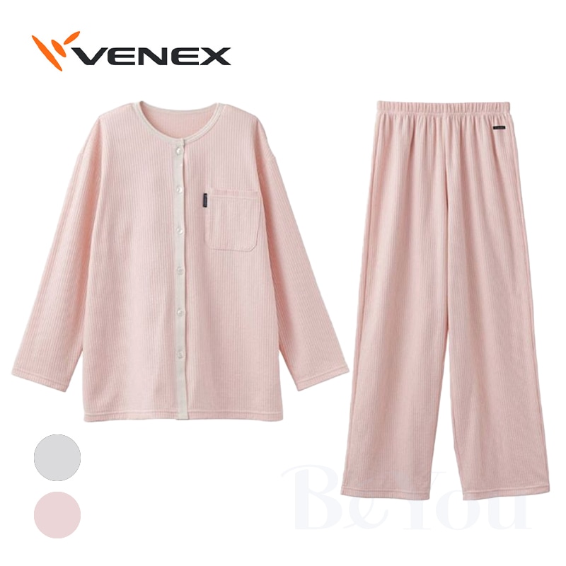 VENEX（ベネクス）  8170 リカバリーパジャマ ニットサッカー レディース