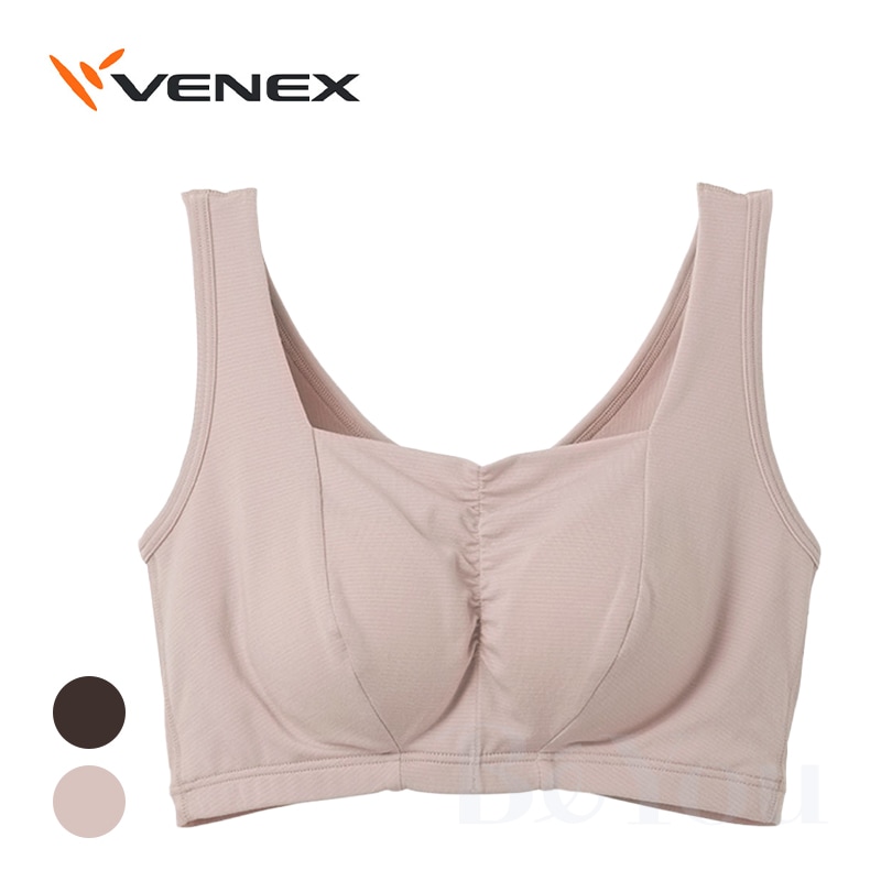 VENEX（ベネクス）  8780 おうちインナー シャーリングブラ（パッド付き） レディ－ス