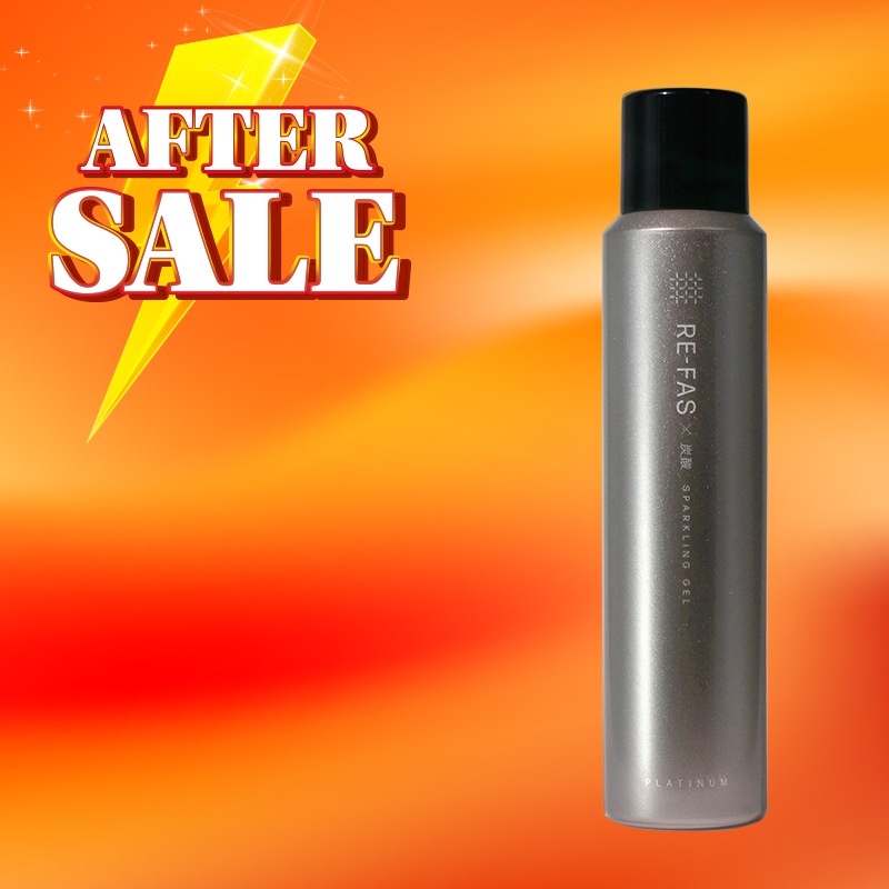 BWJ福岡アフターSALE】Re-fas 炭酸スパークリングジェル 100g 3本