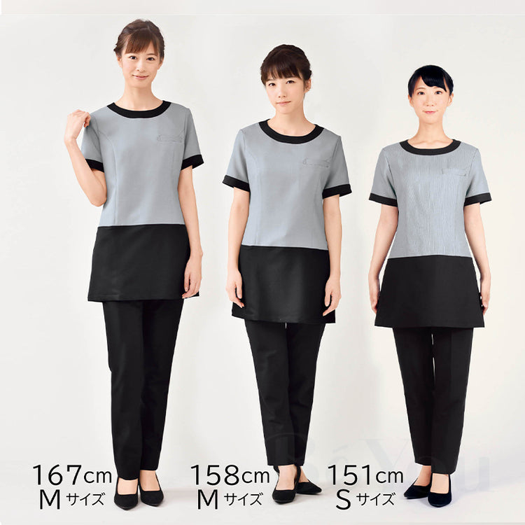 画像をギャラリービューアに読み込む, Elefee by ESTHETIQUE  E-3144-6 チュニック チドリ