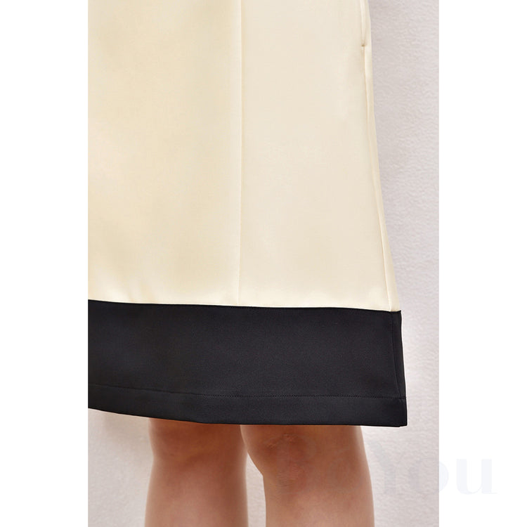 画像をギャラリービューアに読み込む, Elefee by ESTHETIQUE E-3110-7 ワンピース ライトベージュ