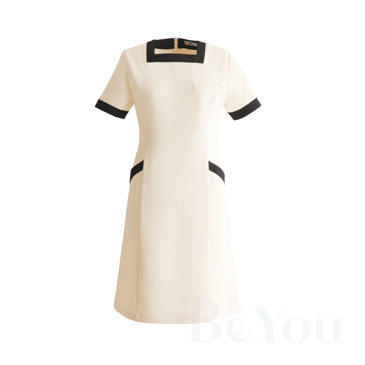 画像をギャラリービューアに読み込む, Elefee by ESTHETIQUE E-3133-7 ワンピースライトベージュ