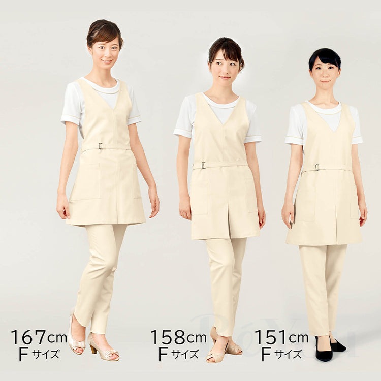 画像をギャラリービューアに読み込む, Elefee by ESTHETIQUE  E-3089-5 エプロン XL