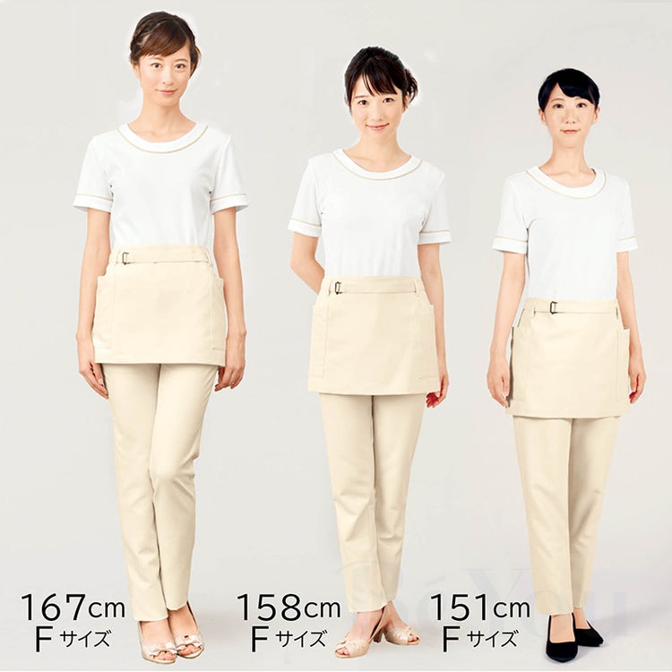 画像をギャラリービューアに読み込む, Elefee by ESTHETIQUE  E-3090-5 エプロン XL