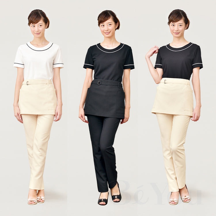 画像をギャラリービューアに読み込む, Elefee by ESTHETIQUE  E-3090-5 エプロン XL