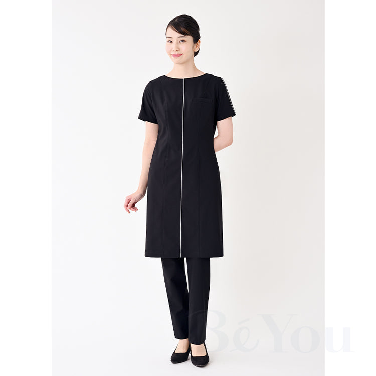 画像をギャラリービューアに読み込む, Elefee by ESTHETIQUE E-3155-5 ワンピース ブラック