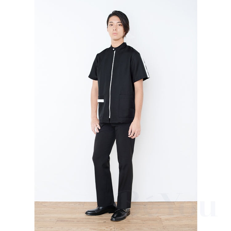 画像をギャラリービューアに読み込む, Elefee by ESTHETIQUE SC-6063-5 メンズパンツ ブラック