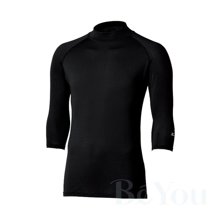 画像をギャラリービューアに読み込む, MIZUNO MZ-0305 ローネックアンダーウェア（七部袖） [男]