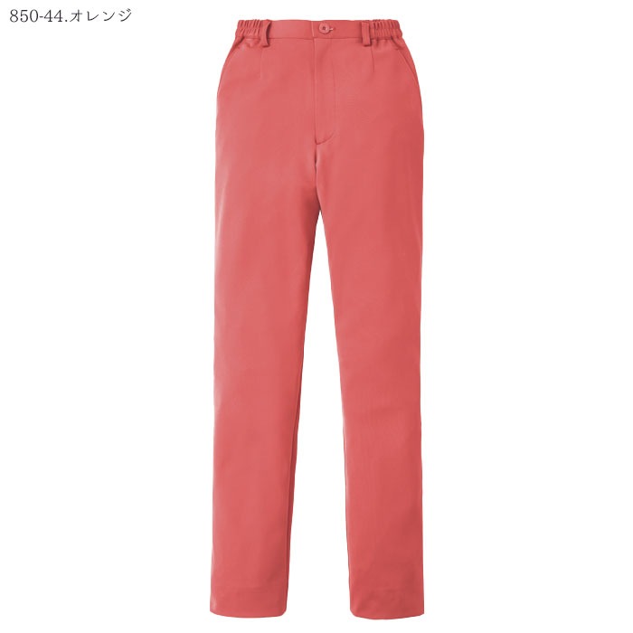 カゼン ナースパンツ 脇ゴム レディース スクラブパンツ 医療 白衣 850-40-48 S-5L スラックス 看護師 ナース KAZEN