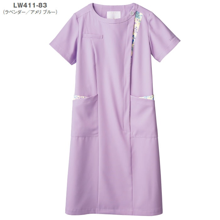 ローラアシュレイ ナースワンピース LW411 医療 白衣 住商モンブラン おしゃれ かわいい ナース 病院 メディカル