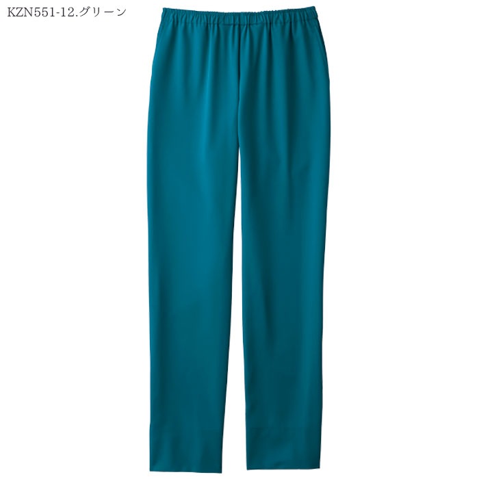 カゼン スクラブパンツ 白衣 医療 KZN551 男女兼用 SS-4L 手術用 スラックス ナース ドクター KAZEN