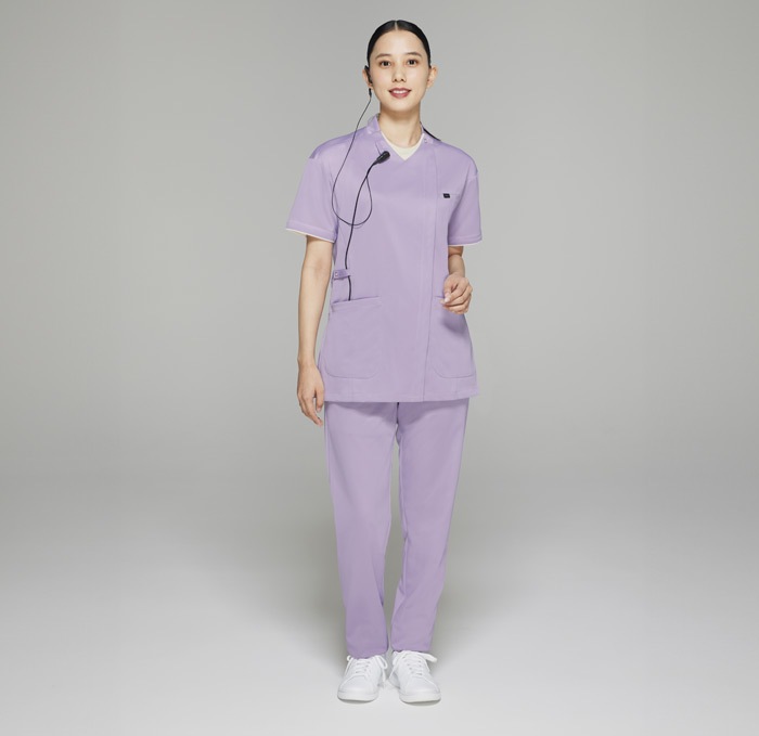 ファスナースクラブ 男女兼用 看護師 白衣 医療 ユナイト UN-0403