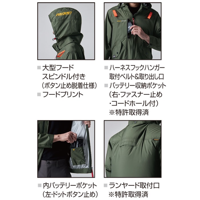 バートル24Vバッテリー　ミドルグレー✕ブラックバッテリー　空調服　平日即日発送 バートル24Vバッテリー ミドルグレー✕ブラックバッテリー 空調服 平日