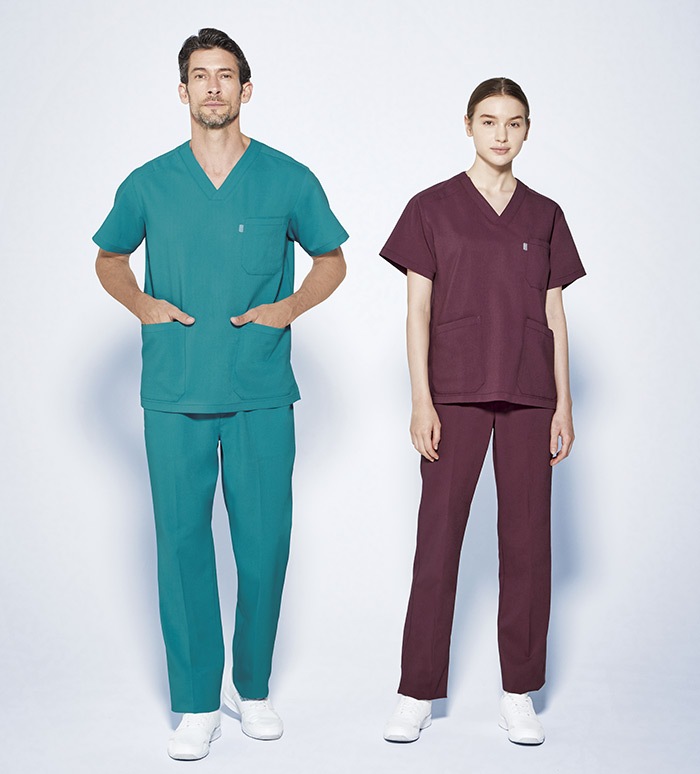 ミズノ スクラブパンツ MZ-0312 男女兼用 ズボン メンズ レディース ストレッチ 制電 制菌 高通気 医療用白衣 ドクター ナース 病院 MIZUNO